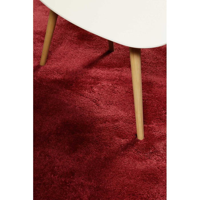 М'який волохатий килим Esprit, ідеально підходить для вітальні, спальні та дитячої кімнати RELAXX (70 х 140 см, червоний)