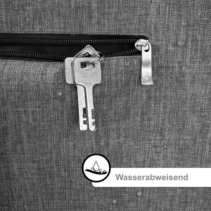 Relaxdays - Колісний візок для покупок зі сходами, об'єм 45 л