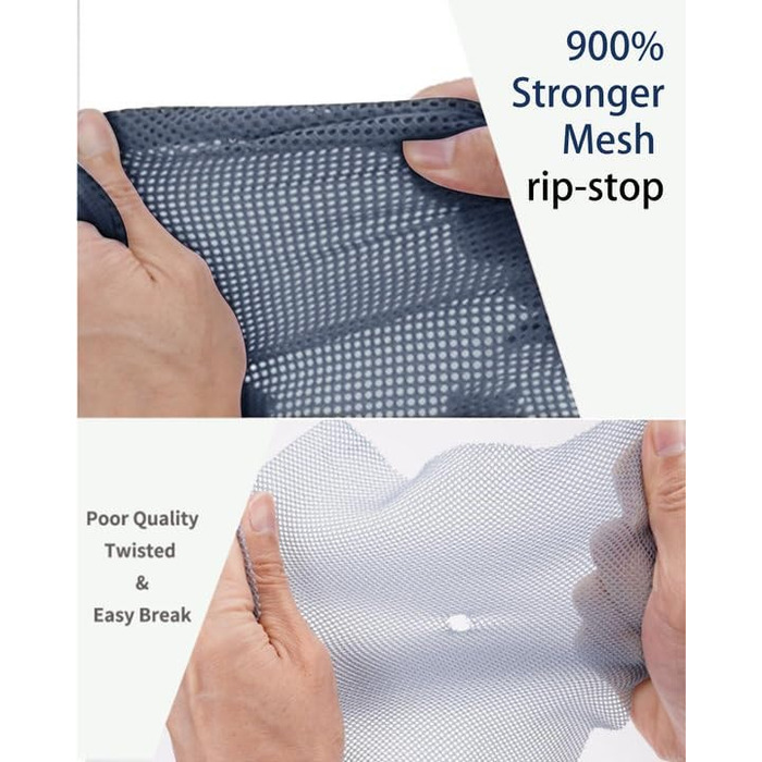 Набір органайзерів для валізи ECOHUB, 6 шт., дорожні компресійні сумки з ID-тегами, дихаючі органайзери для одягу та рюкзака з переробленого матеріалу (Синій)