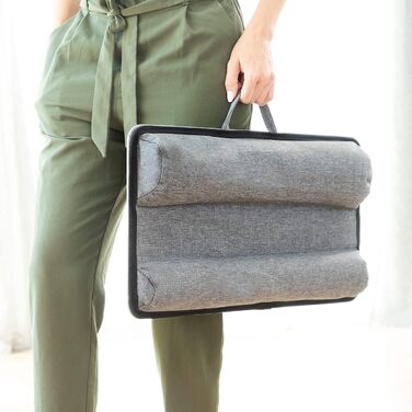 Столик для ноутбука InnovaGoods Deskion з XL-подушкою, зручний та ергономічний для роботи та навчання вдома та в офісі