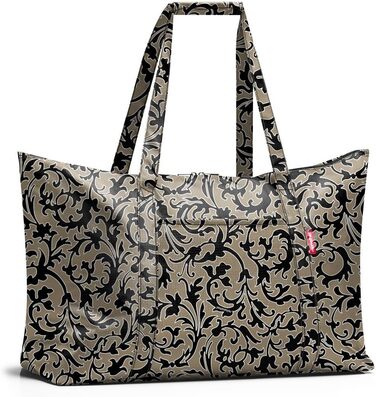 Сумка-шопер Reisenthel Mini Maxi Travelbag, синій, складана, легка та міцна, Baroque Marble