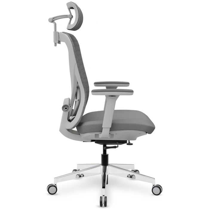Крісло Mealux Q1 Air Fabric Grey (арт. HF Q-1 F/G)