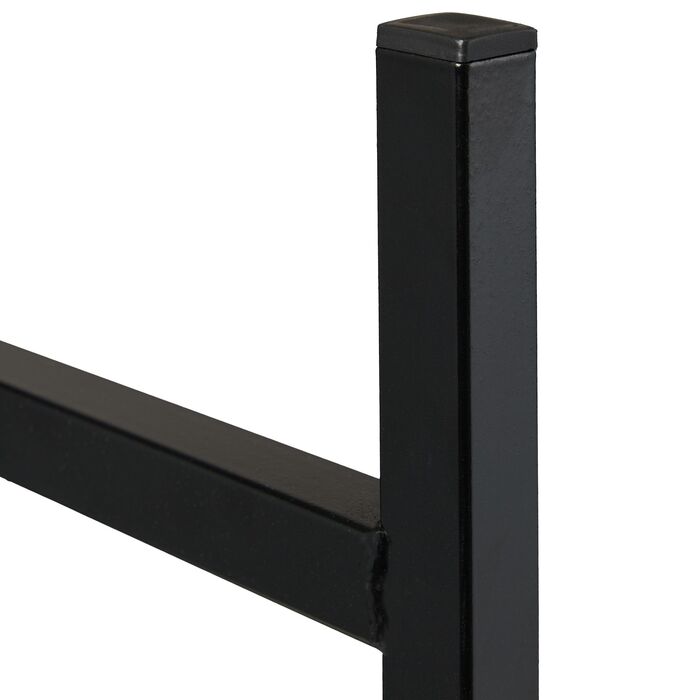 Стильна металева полиця для дров Relaxdays