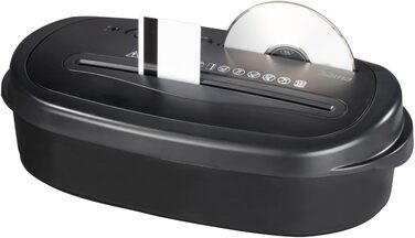 Шредер для документів Hama професійний, електричний, 12 аркушів, безпека 4 (DSGVO), 21 л