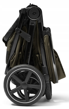 Дитячий прогулянковий візок 4BABY Xplode, зелений, алюмінієвий, з можливістю компактного складання