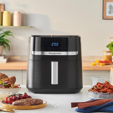 Фритюрниця Russell Hobbs SatisFry XXL 8.3л Rapid AirFryer з Rapid Air, 9 програм, сенсорний екран, гриль, піч, без олії, для піци 26см