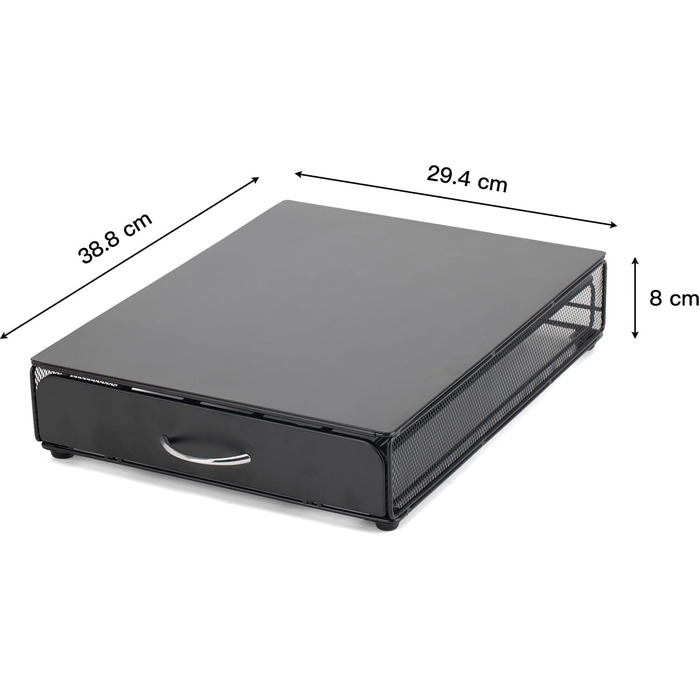 Тримач для капсул Dolce Gusto – органайзер для 35 капсул (чорний)