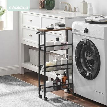 Органайзер Relaxdays для ванної кімнати з 4 ярусами