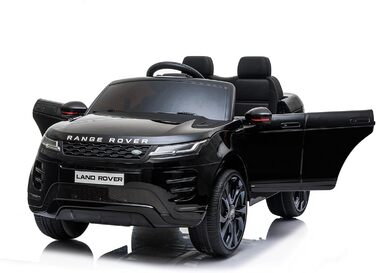 Дитячий електромобіль Range Rover Evoque 12V, ліцензія, білий/чорний