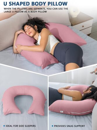 Подушка для читання INSEN, спинка для сидіння в ліжку, для читання, відпочинку, медсестер, дорослих, мам та дітей, подушка для пресу, охолоджуючий тенсел, рожева