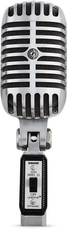 Мікрофон Shure 55SH II динамічний вокальний, ретро-стиль, кардіоїдний, для сцени та виступів