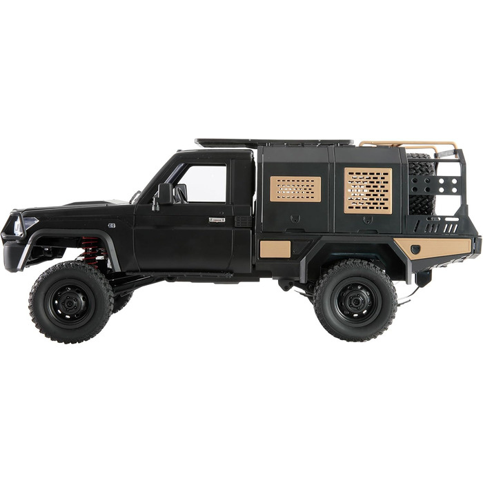Радіокерований позашляховик Amewi Toyota Land Cruiser Crawler 4WD 1:12 RTR, чорний
