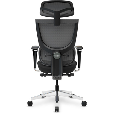 Крісло Mealux S8 Air Fabric Black (арт. HF-S8P F/B)