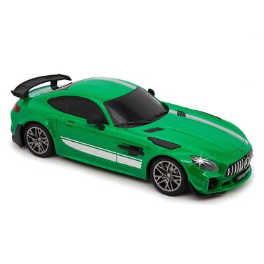 Модель автомобіля Mercedes-AMG GT Pro (1:24) на радіокеруванні, офіційна ліцензія, зелений колір, CMJ