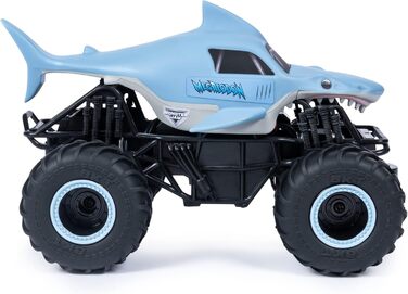 Monster Jam Megalodon RC – Радіокерований позашляховик-трюкач у вигляді акули, масштаб 1:24, від 3 років