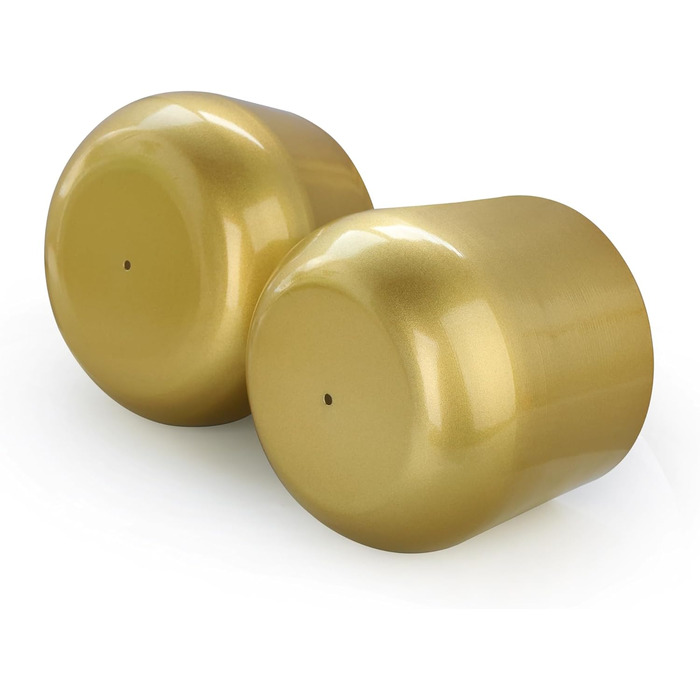 Квітчаки для саду Vixdonos з латуні, 2 шт. (19,5 см, 16/19 см), круглі, для сукулентів, золотистого кольору