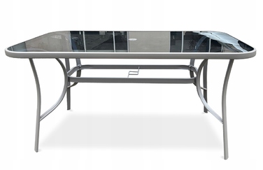 Комплект садових металевих меблів Focus Garden обідній, бежевий, 7 предметів