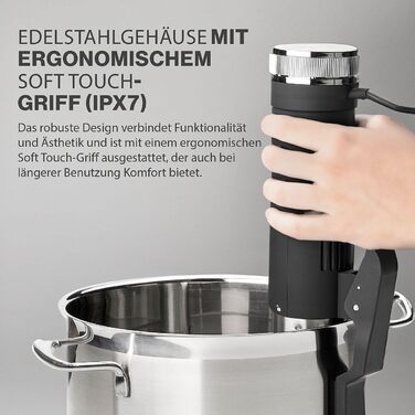 Су-від прилад ProfiCook PC-SV 1159 | WIFI | Чорний | з автоматичними програмами