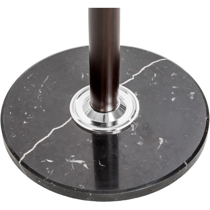 Тектайк Вішалка для одягу на металевій ніжці з важкою основою, 170 см, різні кольори (чорно-коричневий)