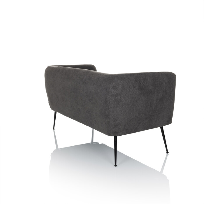 Диван для відпочинку HAYRIVER, тканина сірого кольору, hjh LIVING