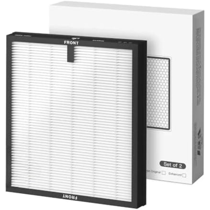 Розумний очищувач повітря Oryzom Smart Luftreiniger V1 Pro з HEPA-фільтром та датчиком PM2.5, керування через додаток та голосовий помічник (білий)