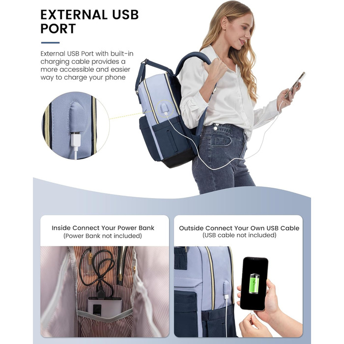 LOVEVOOK Рюкзак для жінок, рюкзак для ноутбука, рюкзак-рюкзак для подорожей, водонепроникний, сумка для роботи, рюкзак для жінок, велика шкільна сумка для підлітків, елегантний для школи, університету, подорожей, роботи, офісу, бежевий, хакі (15,6 дюймів,