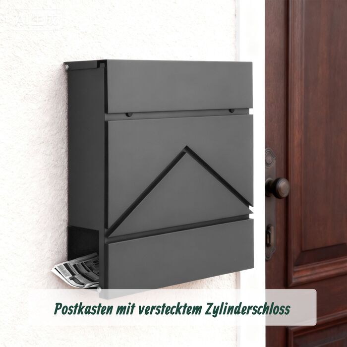 Скрінька для листів Relaxdays з відсіком для газет