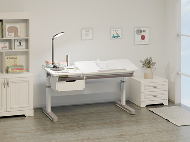 Дитячий стіл Mealux Milton Electro lite Grey (арт. BD-730 WG lite)