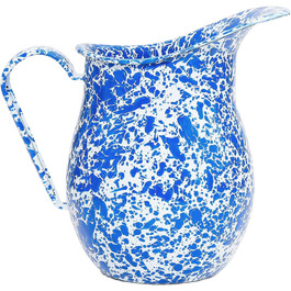 Круг Crow Canyon Home з емальованого посуду - великий, для дому та активного відпочинку, блакитний