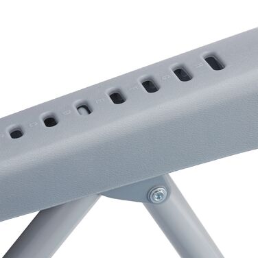 Розкладний шезлонг Relaxdays з подушкою для шиї