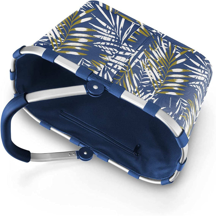 Набір сумка-переноска BK, термокейс OY, кошик для покупок SBKOY з невеликою сумкою-холодильником, (70407003) (джунглі Космос синій чорний)