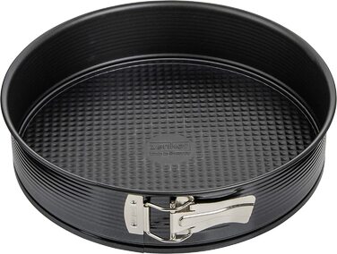 Сковорода Zenker пружинної форми Ø 28 см, з антипригарним покриттям, пласке дно, чорна