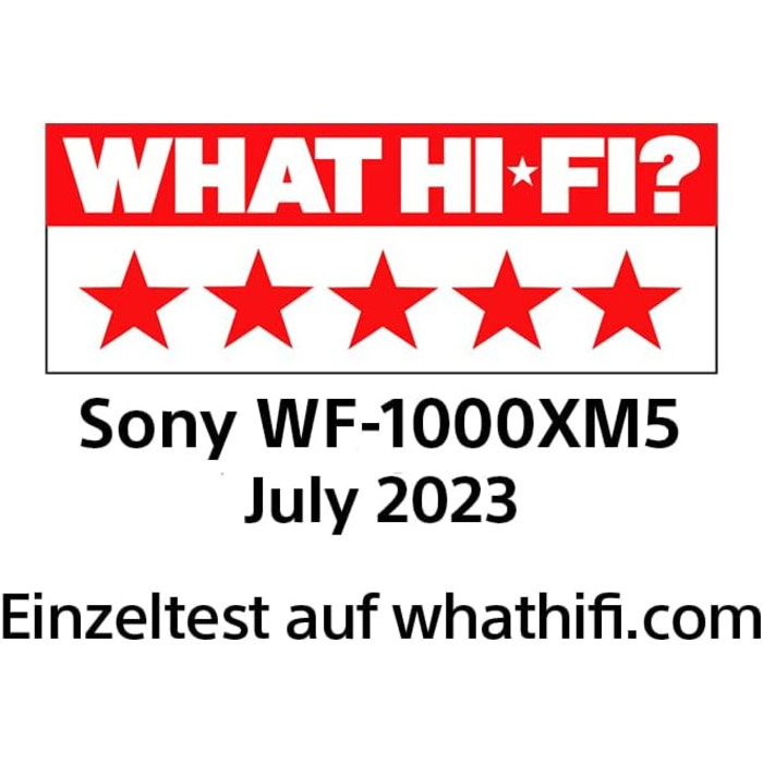 Бездротові навушники-вкладиші Sony WF-1000XM5, акумулятор 24 години, IPX4, iOS та Android, сріблястий