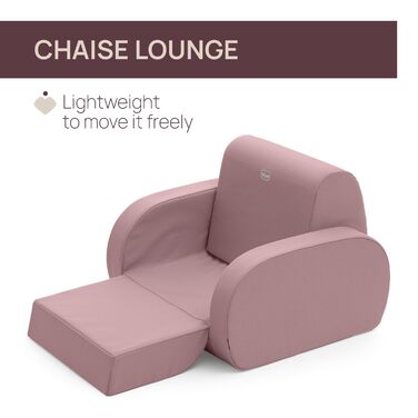 Дитячий стілець Chicco Twist 3-в-1, трансформер у лежак і диван, зручний, легкий, для дітей від 12 місяців, рожевий