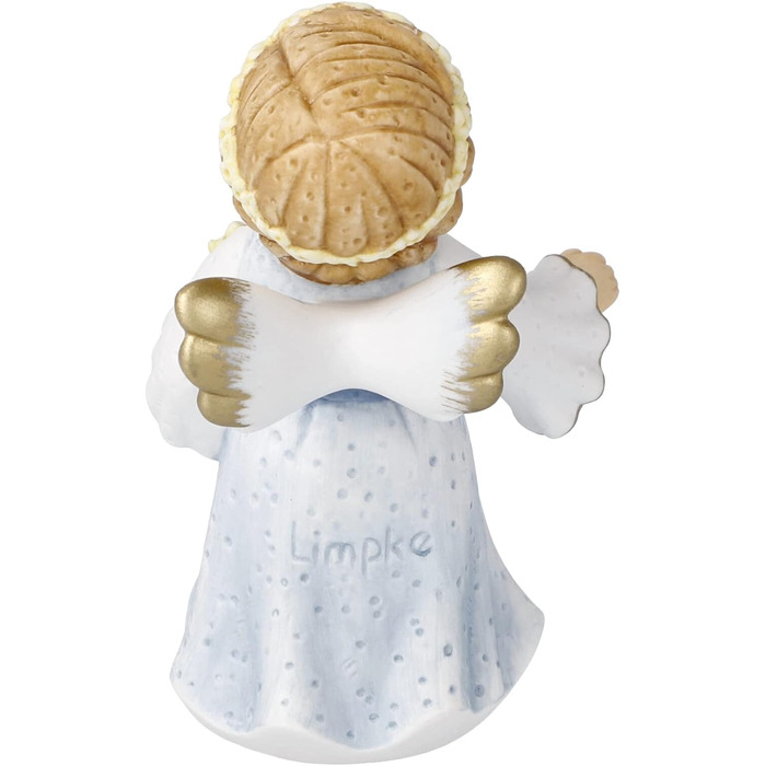 Ангел-ангел Ангел Привітання з квітами, виготовлений з порцеляни, висота 8,5 см, 11-749-28-1