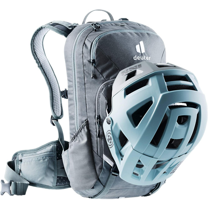Велосипедний рюкзак deuter Unisex Attack 16 із протектором (1 упаковка) 16 л графіт-сланець