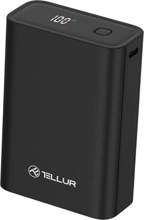 Зарядний пристрій TELLUR Compact Pro PD701, 20 000 мАг, PD3.0/QC3.0/Huawei Supercharge, швидка зарядка