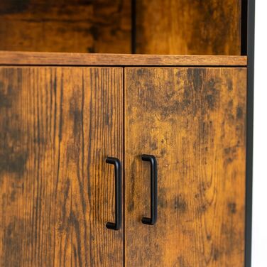 Шафа Relaxdays металева, 124x60x35 см