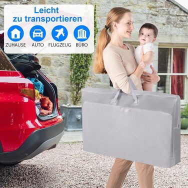 DREAMADE Beistellліжко 2-в-1 з регулюванням висоти, 5-рівнів, для новонароджених, з матрацом та колесами, 86 x 63 см, нахил 10°, сірий колір