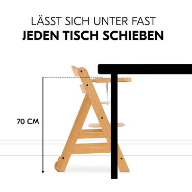 Дитячий стільчик Hauck Alpha Move Newborn Set - регульований, з підставкою для новонароджених та піднос