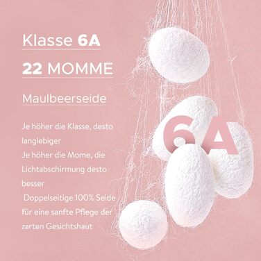 Маска для сну LitBear з 100% шовку маорі, для жінок та чоловіків, з регульованою стрічкою, рожевого кольору