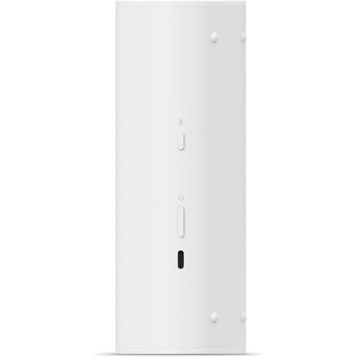 Портативна колонка Sonos Roam 2, водонепроникна, Bluetooth/Wi-Fi, 10 годин, голосове управління, для дому та вулиці, біла