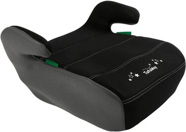 Автокрісло Tataway i-Size ECE R129 для дітей 126-150 см (22-36 кг), 6-12 років, чорне, знімний чохол