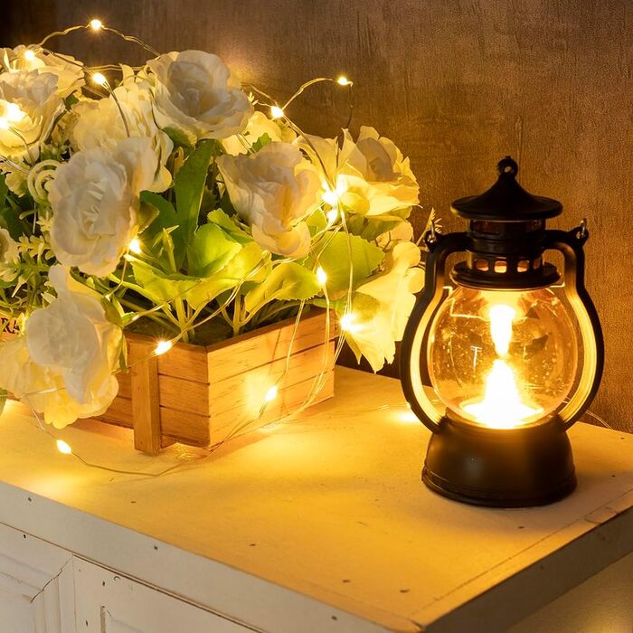 LED гірлянда RESNICE 30м, 300 LED, водонепроникна, з пультом, для дому та саду