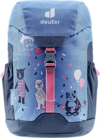 Дитячий рюкзак deuter Cuddly Bear (8 л) Limited Edition з плюшевим ведмедиком Тихоокеансько-морський