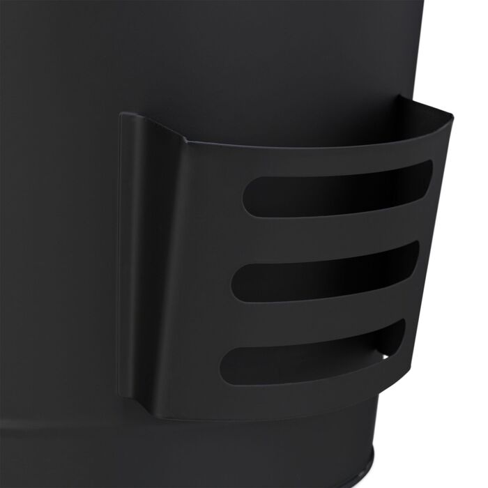 Відро Relaxdays для сміття з кришкою та совкою