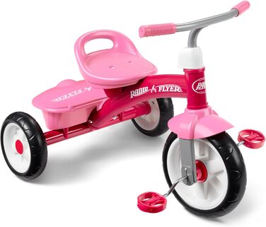 Триколісний велосипед Radio Flyer для малюків 2,5-5 років, рожевий