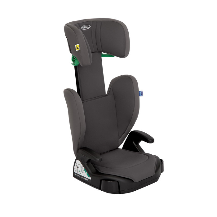 Автокрісло Graco Junior Maxi i-Size R129 для дітей 100-150 см, блакитне, з регульованою підголівником та тримачем для напоїв