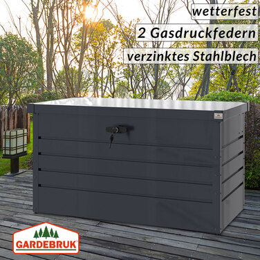 Металева опорна коробка Anthracite 385L