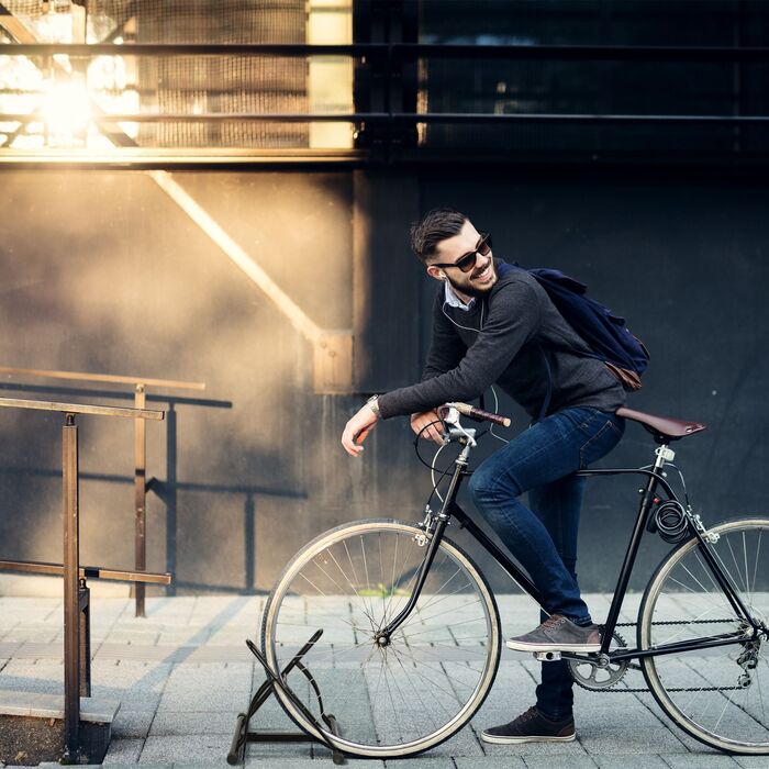 Підставка для велосипедів Relaxdays на 2 велосипеда